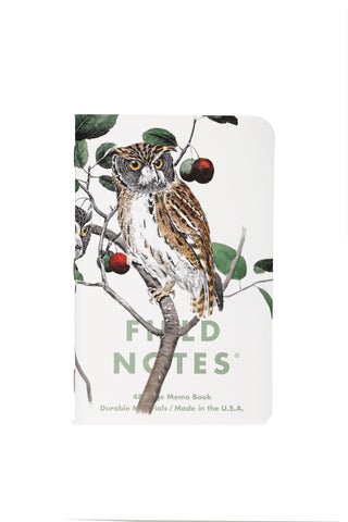 Field Notes Birds and Trees of North America Memo Book 3-Pack (A or B or C packs)