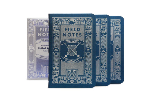 Field Notes Foiled Again Memo Book 3-Pack