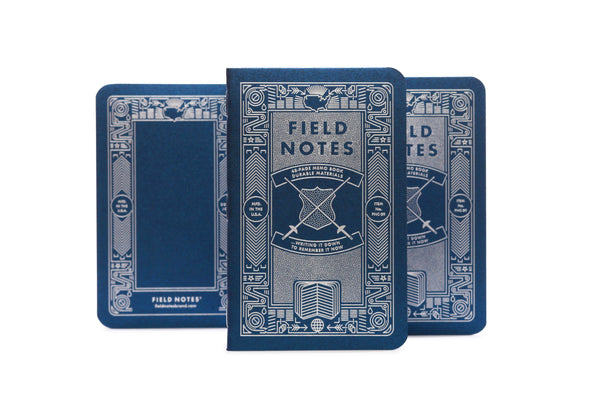 Field Notes Foiled Again Memo Book 3-Pack
