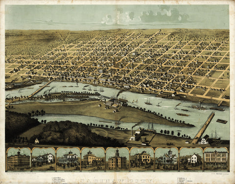 Saginaw, 1867