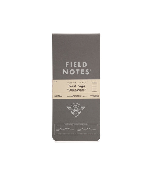 Field Notes Front Page Memo Book 2-Pack