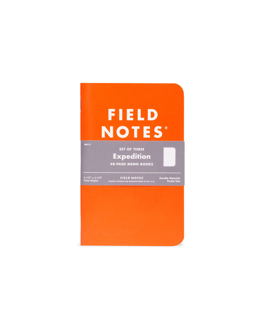 Field Notes Expedition Memo Book 3-Pack