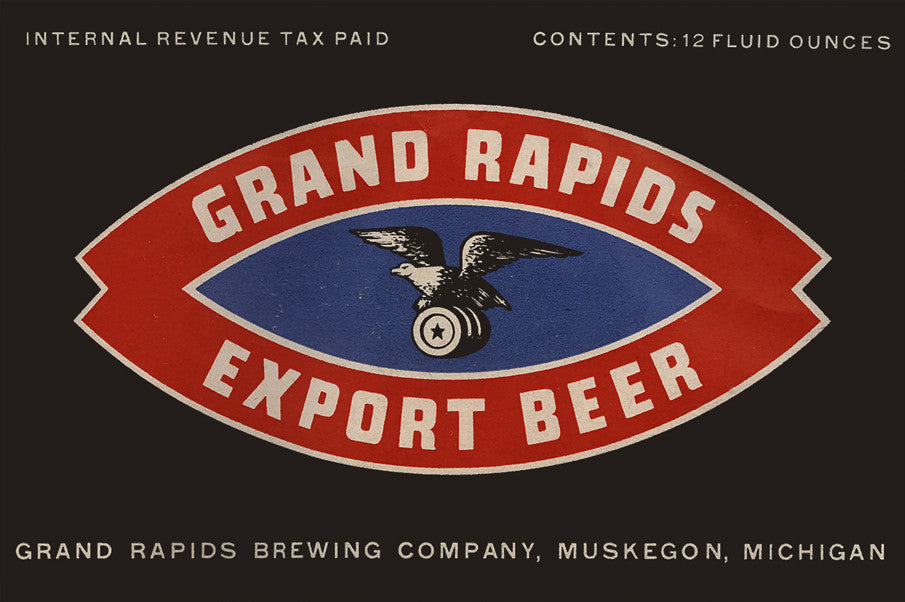 Grand Rapids Export Beer Magnet