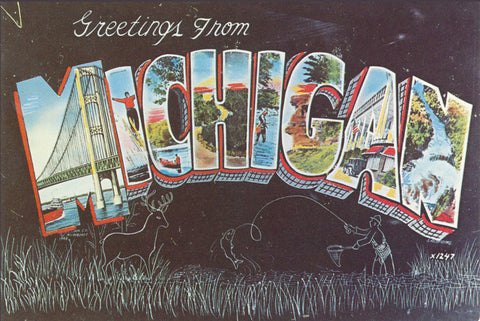 Greetings from Michigan Magnet - Design #1