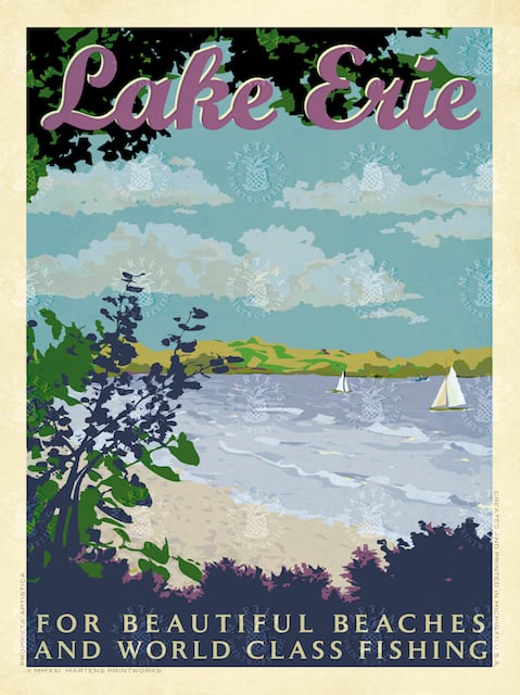 Lake Erie Print No. [043]