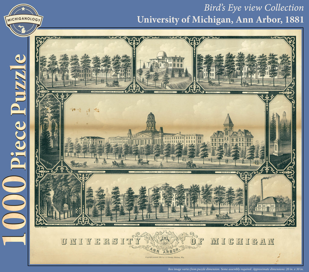 University of Michigan, 1881 Puzzle
