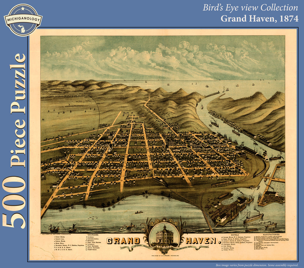 Grand Haven, 1874 Puzzle