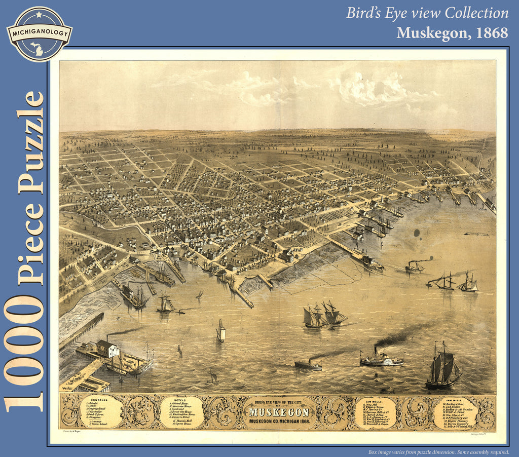 Muskegon, 1868 Puzzle
