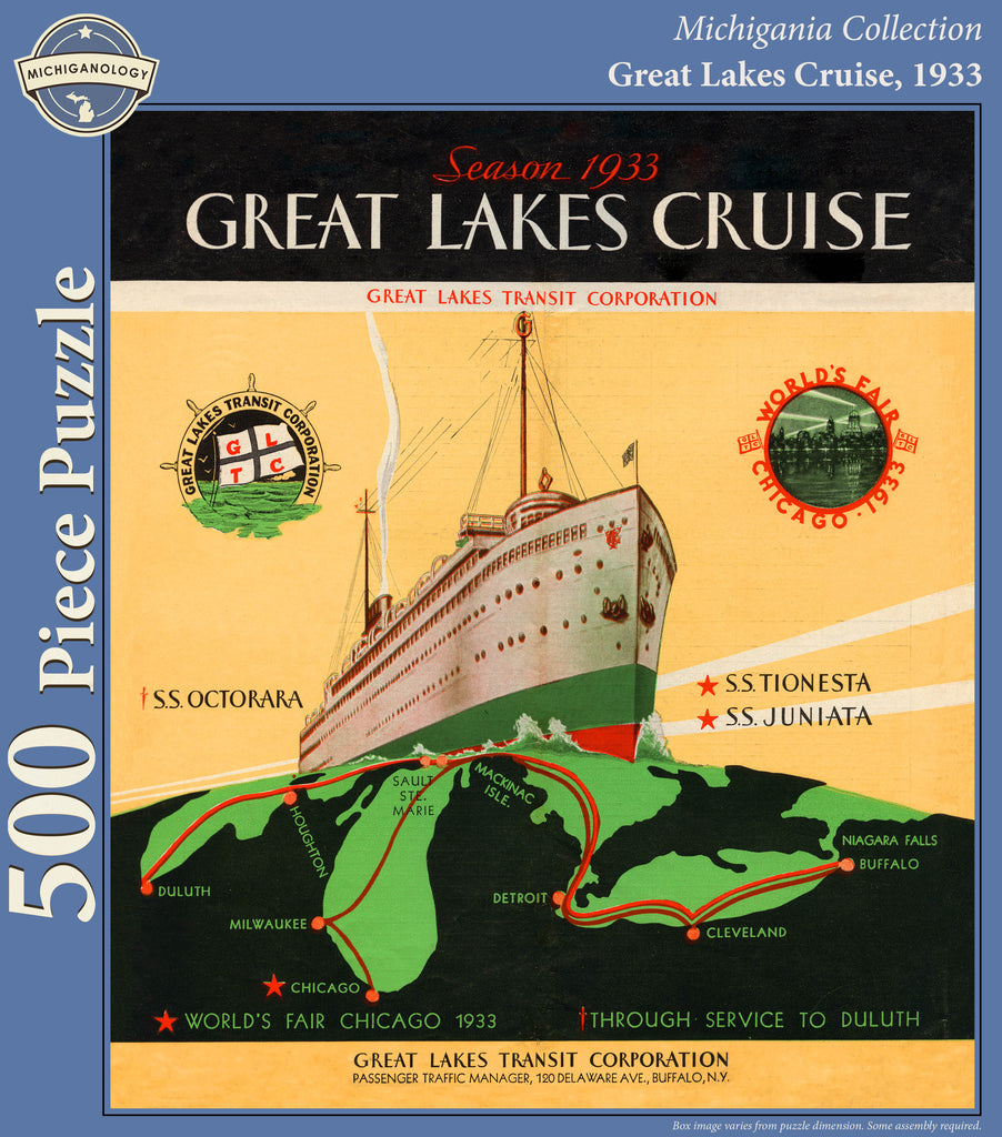 Great Lakes Cruise, 1933 Puzzle