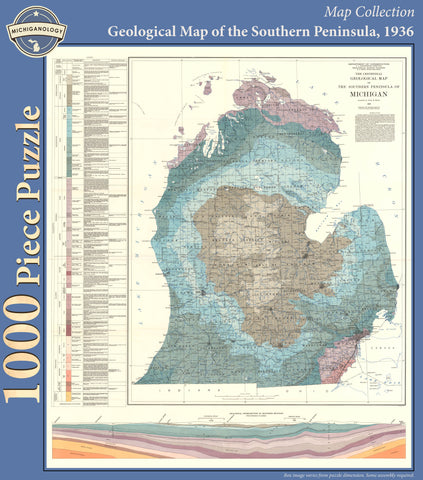 Geological Map of the Southern Peninsula Puzzle