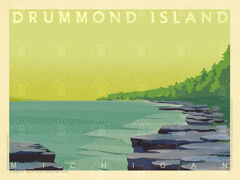 Drummond Island Print No. [079]