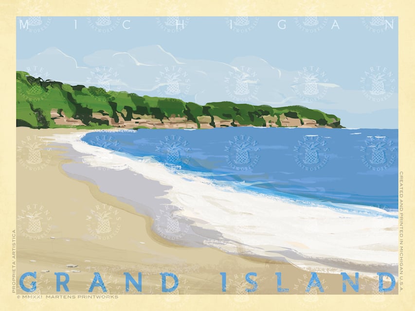 Grand Island Print No. [077]